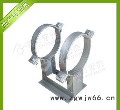 专业经销 A6管道支架扁钢管夹 轻型管夹 固定管夹图3