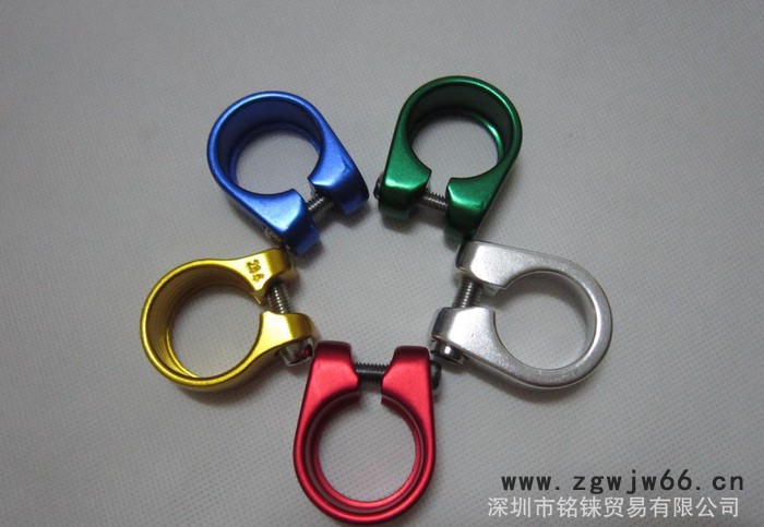 自行车坐管夹 死飞车坐管夹 28.6 30MM 坐管夹 自行图2