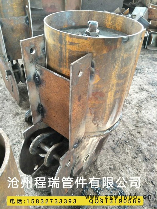 沧州程瑞供应各种型号管道支吊架，弹簧支吊架，管夹 ，三孔管夹，及各种电厂配件图3