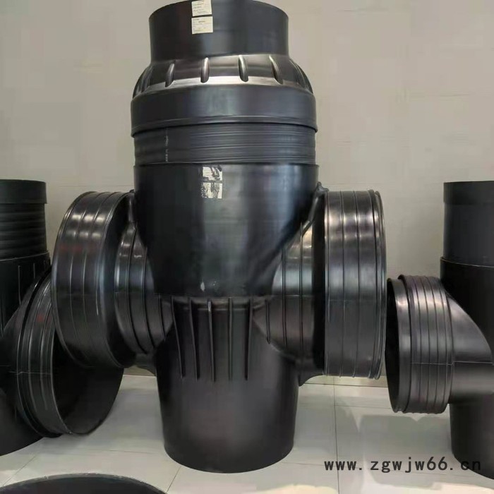 波纹管弯头 波纹管三通弯头 波纹管直通弯头 波纹管三通弯头直通 pe检查井图6