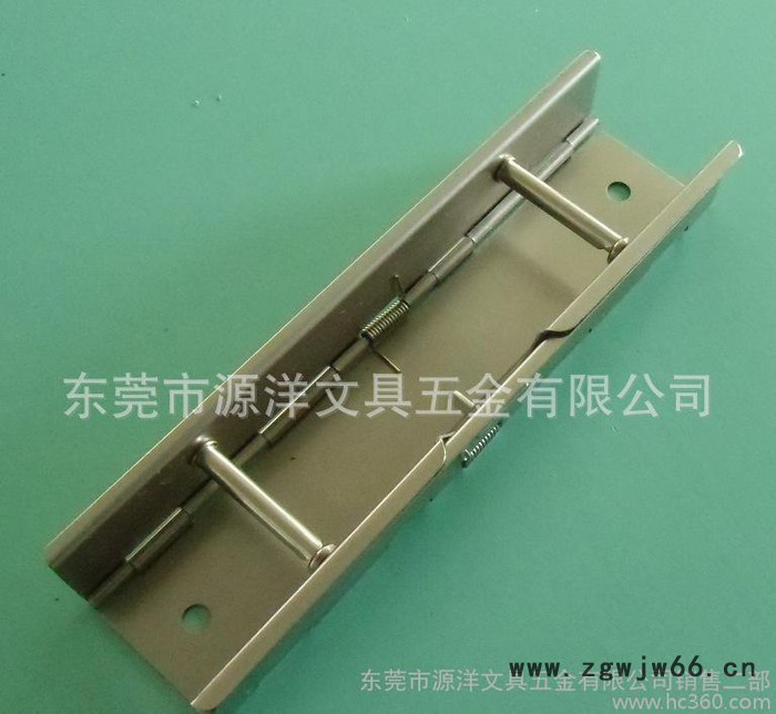 五金文具夹工厂在线生产 140mm长 2柱夹 2孔针管夹 针管式柱夹