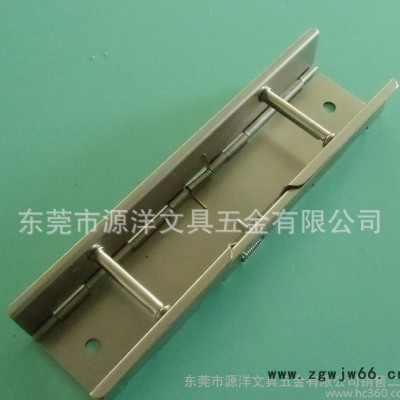 五金文具夹工厂在线生产 140mm长 2柱夹 2孔针管夹 针管式柱夹