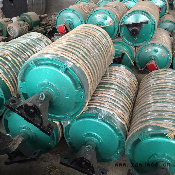 千里马牌  带宽500 直径320  内装 光面 3KW电机 4级 电动滚筒 生产厂家 托辊图2