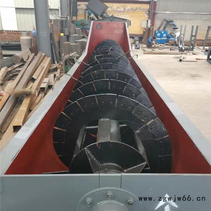 大型蛟龙洗沙机 螺旋洗沙一体机 小型滚筒震动筛 水洗砂石分离机图2