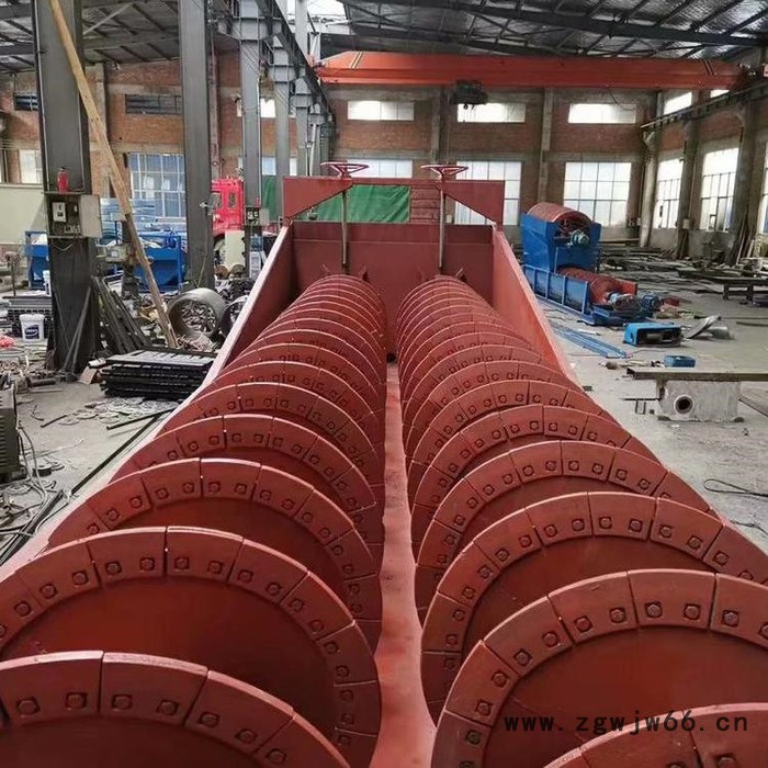 大型蛟龙洗沙机 螺旋洗沙一体机 小型滚筒震动筛 水洗砂石分离机图7