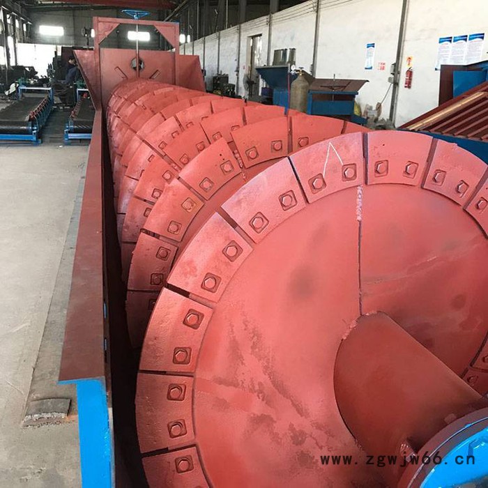 大型蛟龙洗沙机 螺旋洗沙一体机 小型滚筒震动筛 水洗砂石分离机图3