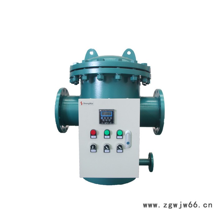 BHCW250 卧式直通除污器 反冲洗除污器 旋流除污器