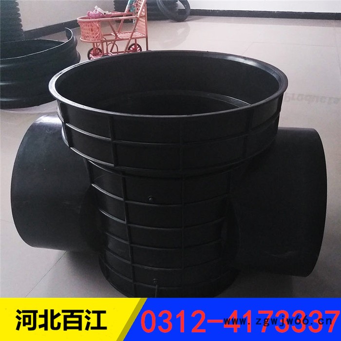 河北百江 PE检查井 流槽系列 直通井 规格350mm图4