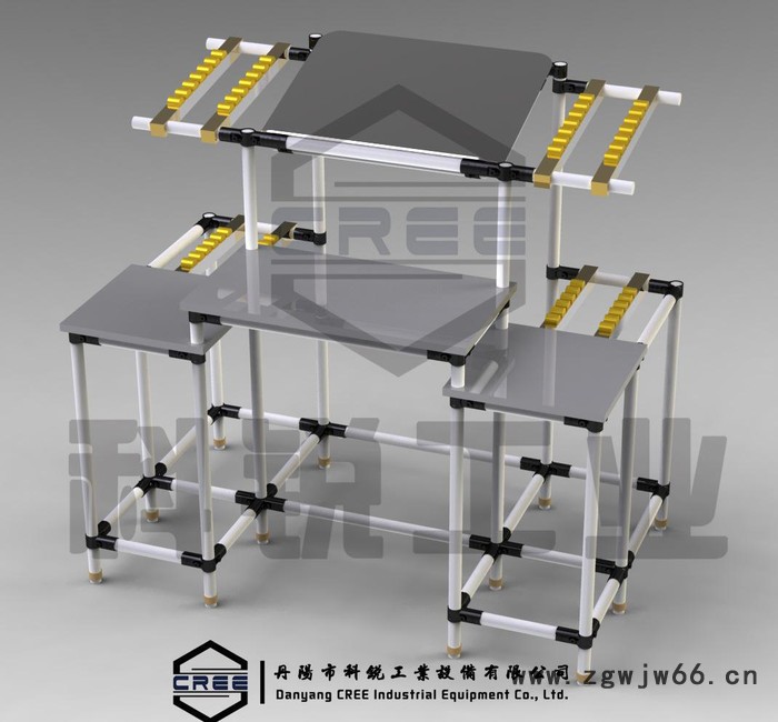 【大量】镀白锌金属单边管夹 单边管码 单面管夹 科锐工艺