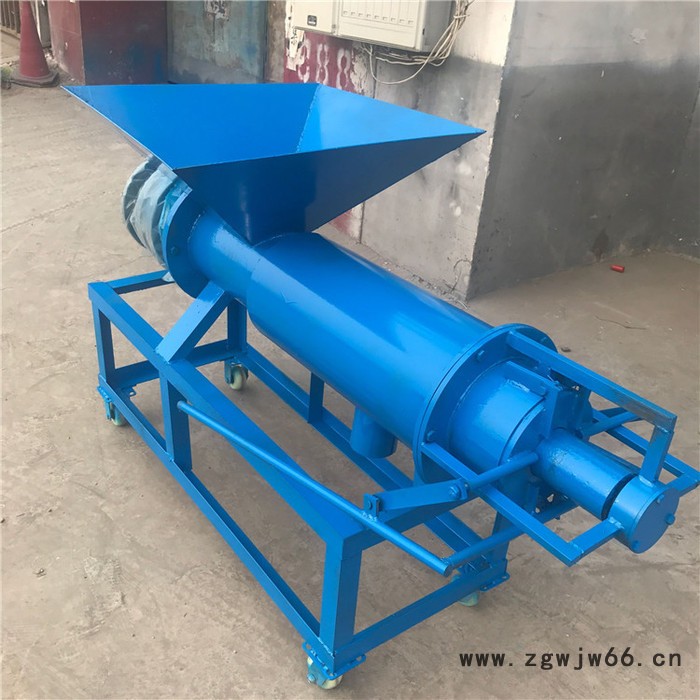 供应养殖场粪便干湿分离机 猪粪加工脱水机 滚筒微滤粪便机图4