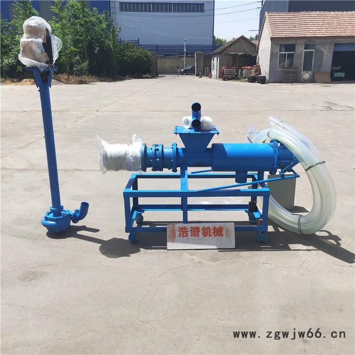 供应养殖场粪便干湿分离机 猪粪加工脱水机 滚筒微滤粪便机图2