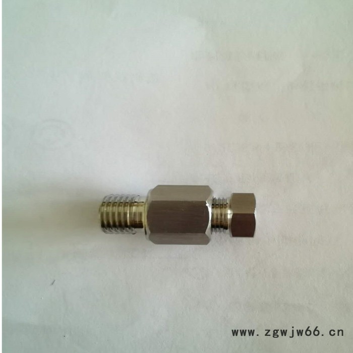 启东博强 304卡套端直通接头  厂家价格图2