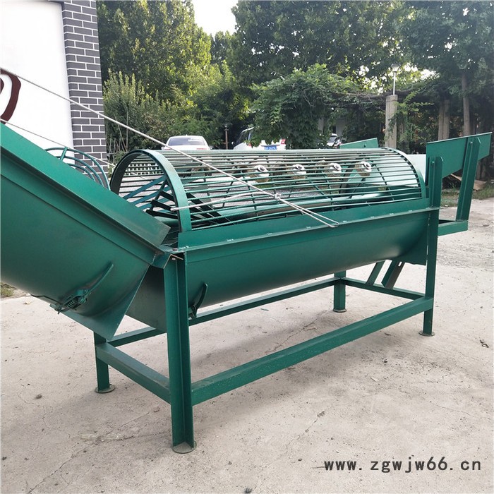 大型番薯地瓜清洗机 滚筒式薯类地瓜清洗机 加长型薯类清洗机欢迎咨询图8