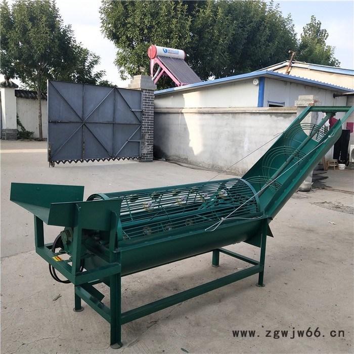 大型番薯地瓜清洗机 滚筒式薯类地瓜清洗机 加长型薯类清洗机欢迎咨询图5