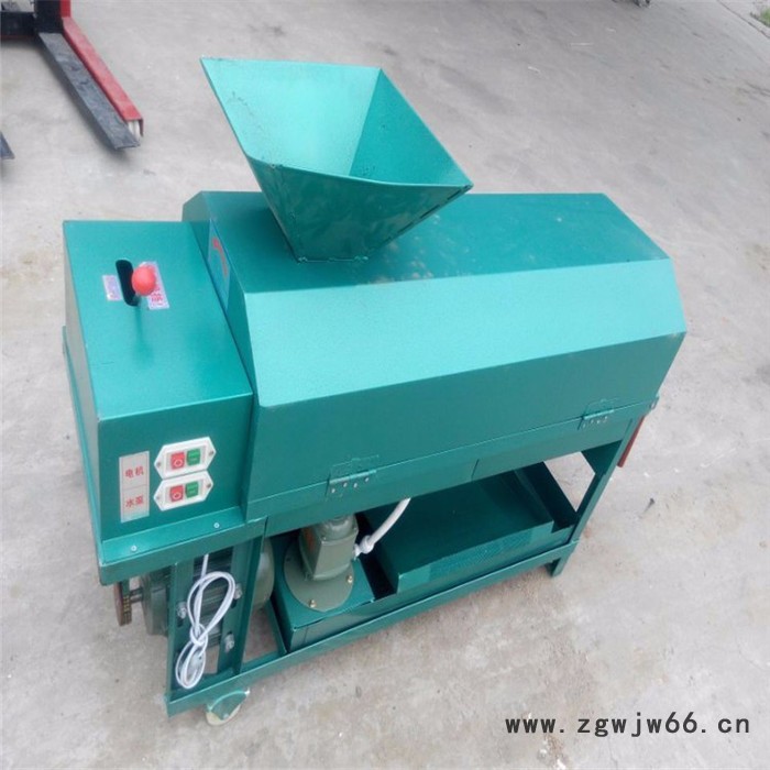 滚筒毛刷薄皮核桃去壳机 专业青核桃剥皮壳机 家用鲜核桃剥壳机图3