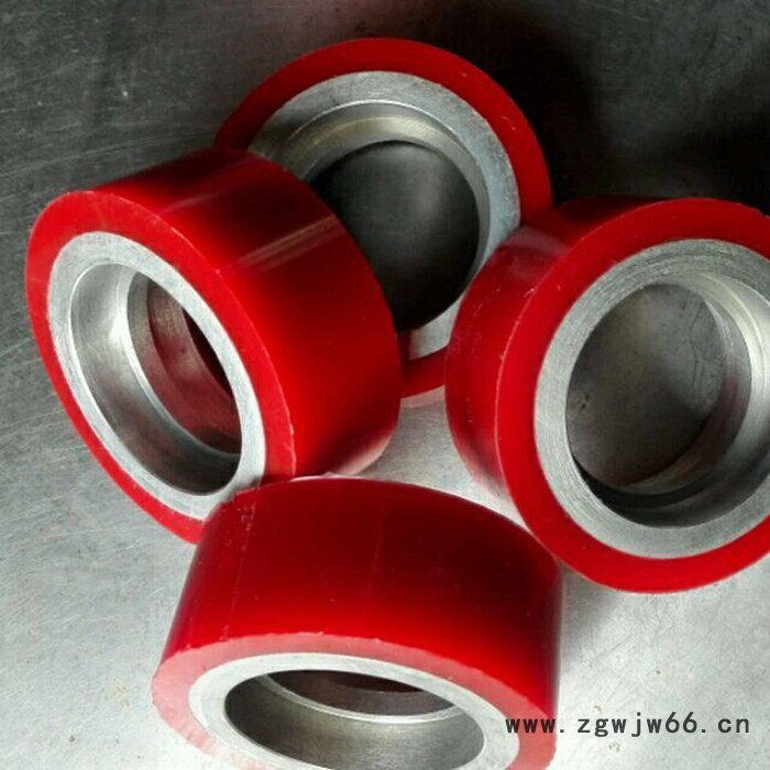 聚氨酯胶辊包胶滚轮印刷辊 工业耐磨打印机胶辊轴承滚筒加工定制图3