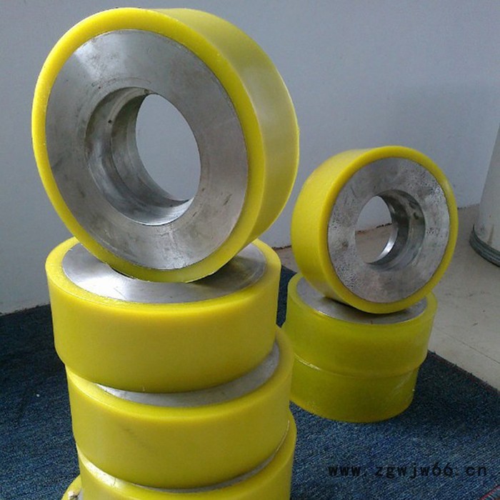 聚氨酯胶辊包胶滚轮印刷辊 工业耐磨打印机胶辊轴承滚筒加工定制图5