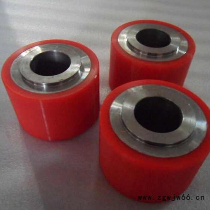 聚氨酯胶辊包胶滚轮印刷辊 工业耐磨打印机胶辊轴承滚筒加工定制图2