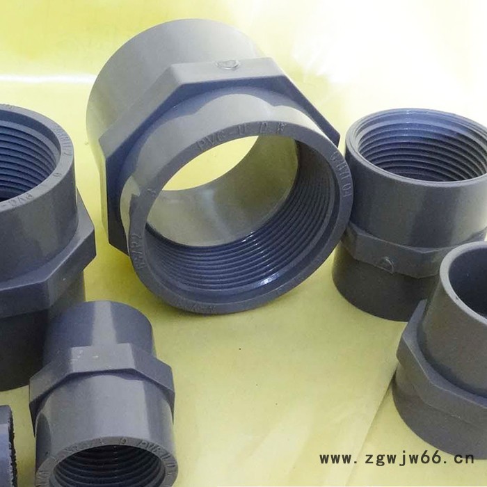 瑞光牌PVC给水内丝直通 UPVC内螺纹直接头 价优规格齐全欢迎致电