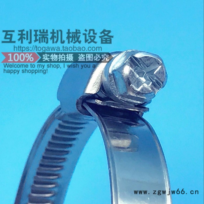 TJBC品牌301全不锈钢喉箍卡箍管夹图3