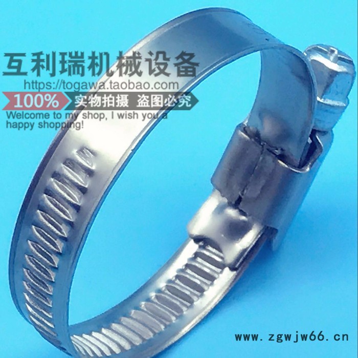 TJBC品牌301全不锈钢喉箍卡箍管夹图2