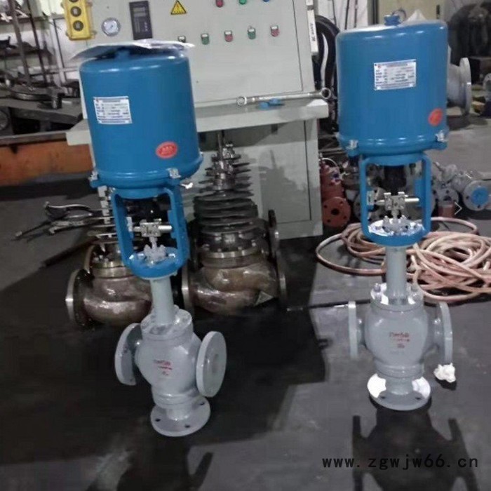 蓝宣直销 ZAZN电动直通双座调节阀 双座调节阀厂家图3