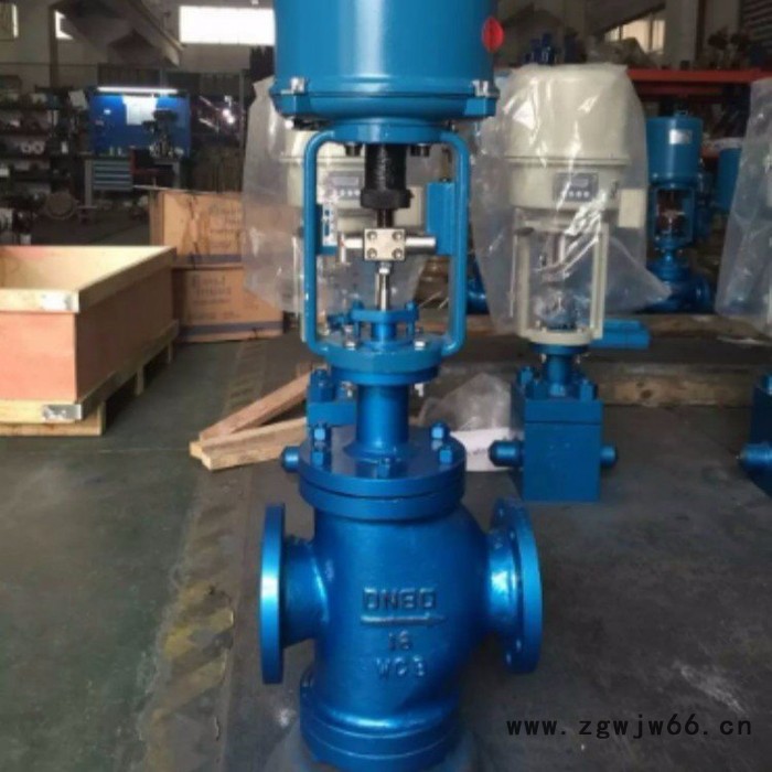 蓝宣直销 ZAZN电动直通双座调节阀 双座调节阀厂家图5