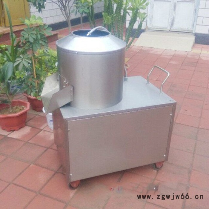 新型滚筒式土豆去皮机 自助水磨皮清洗机 红薯去皮机 洋芋削皮机图5