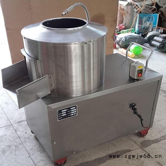 新型滚筒式土豆去皮机 自助水磨皮清洗机 红薯去皮机 洋芋削皮机图3