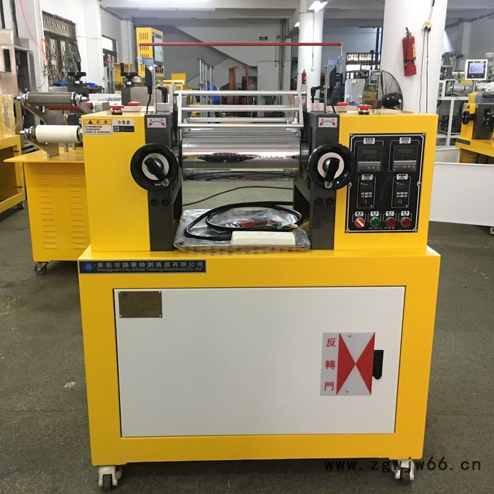 广东地区开放式两辊机 高低温实验室PVC开炼机 双滚筒混合机图2