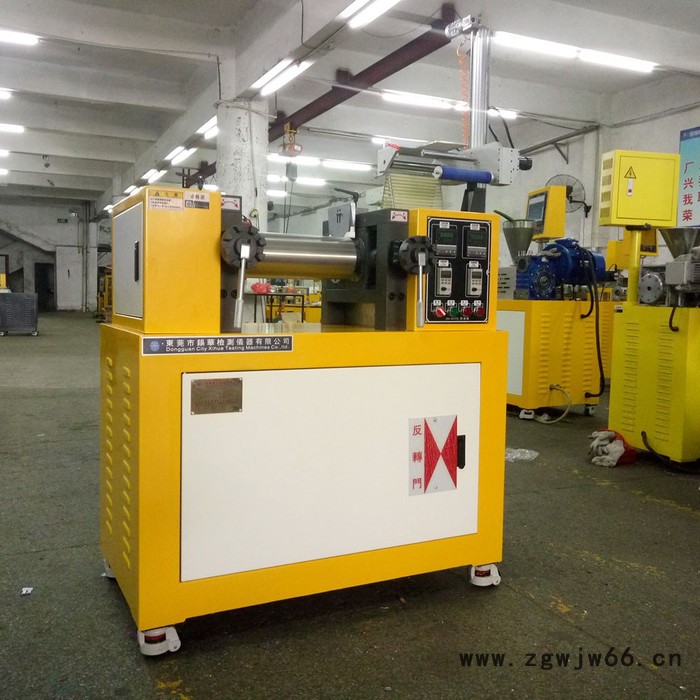 广东地区开放式两辊机 高低温实验室PVC开炼机 双滚筒混合机图6