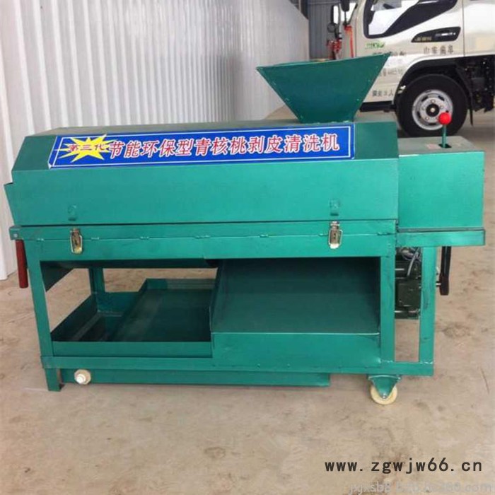 山西商用核桃扒皮机  水洗核桃不伤手去皮机  滚筒式图2
