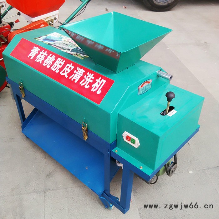 山西商用核桃扒皮机  水洗核桃不伤手去皮机  滚筒式图4