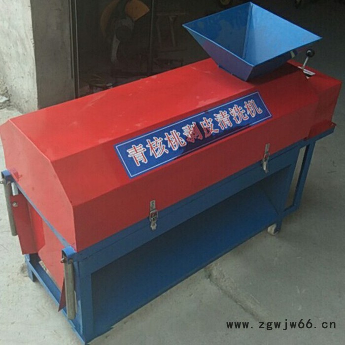 山西商用核桃扒皮机 水洗核桃不伤手去皮机 滚筒式图4