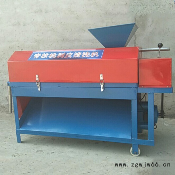 山西商用核桃扒皮机 水洗核桃不伤手去皮机 滚筒式图6