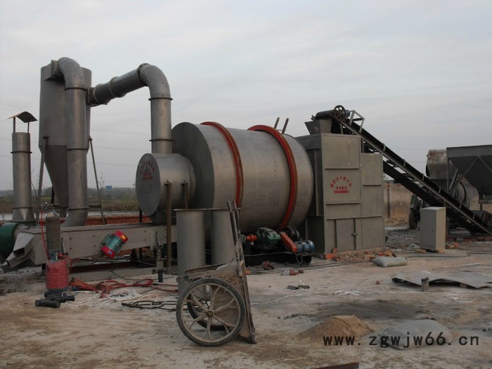 卧式谷物烘干机 干燥机 滚筒式烘干机厂家 价格 工艺流程选择中州机械 白土烘干机图7