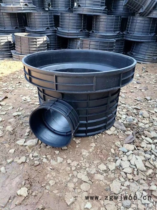 塑料检查井 PE塑料检查井厂家 流槽直通井 三通井**图8