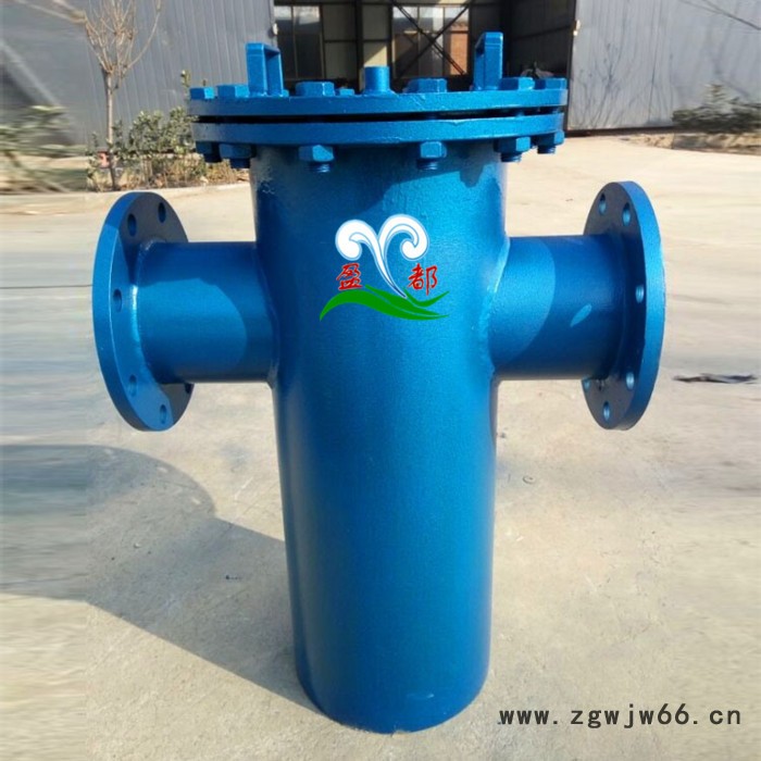 循环水毛发过滤器 篮式过滤器 佳木斯立式直通除污器图2