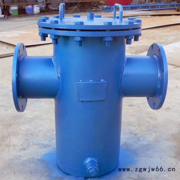 循环水毛发过滤器 篮式过滤器 佳木斯立式直通除污器图3