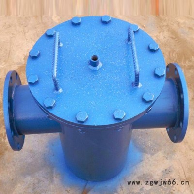 循环水毛发过滤器 篮式过滤器 佳木斯立式直通除污器