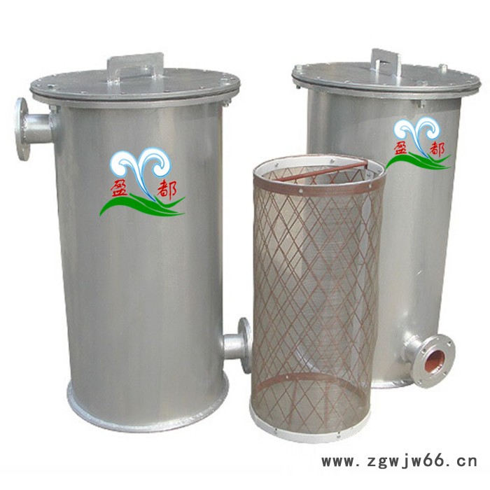 循环水毛发过滤器 篮式过滤器 佳木斯立式直通除污器图4