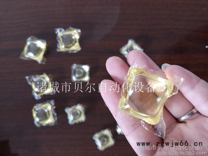 20克大型滚筒式洗衣凝珠诸城贝尔设备厂 提供配方 上门安装调试图6
