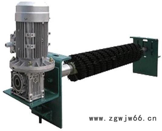 天向皮带毛刷清扫器 被动毛刷清扫器 滚筒毛刷清扫器厂家生产图3