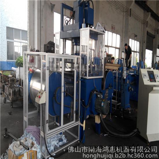 **全自动裁断机，不锈钢全自动输送带送料，50吨立式双滚筒新款液压裁断机图5