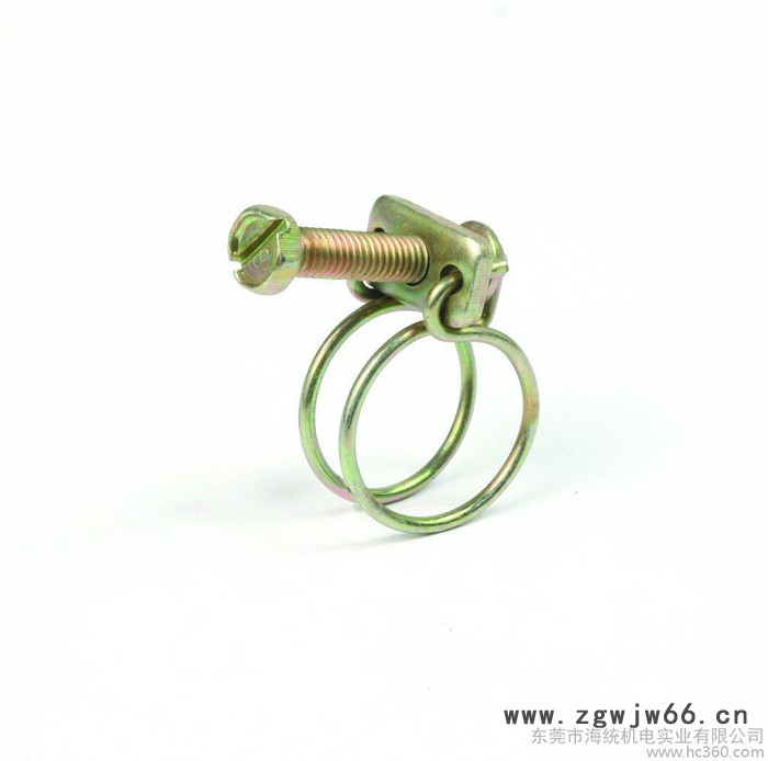 供应海统、HTφ16、φ19双钢丝卡箍、喉箍、管箍、管夹图2