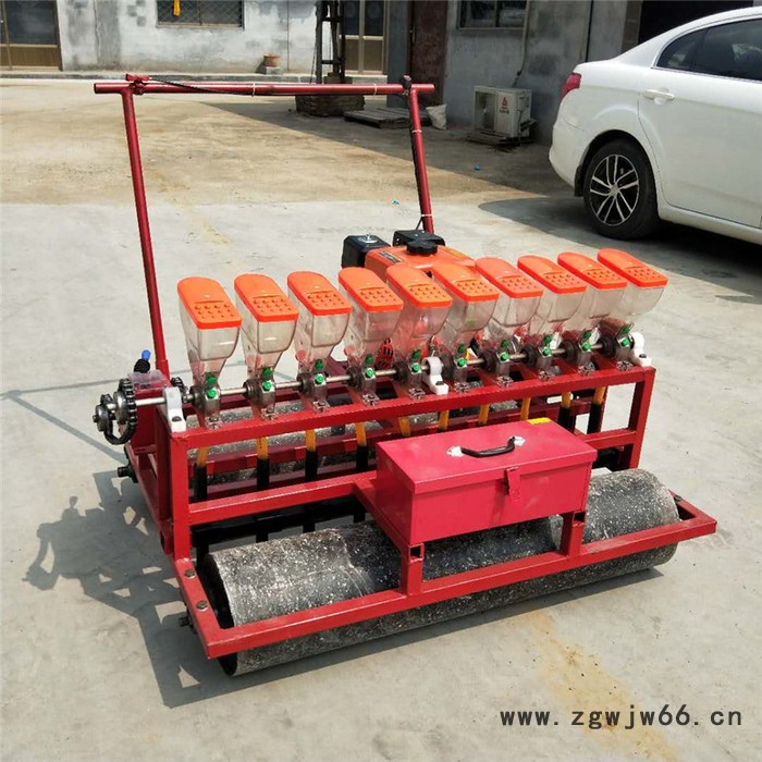 多行玉米免耕施肥播种机  滚筒式花生精播机 玉米谷子播种机图2