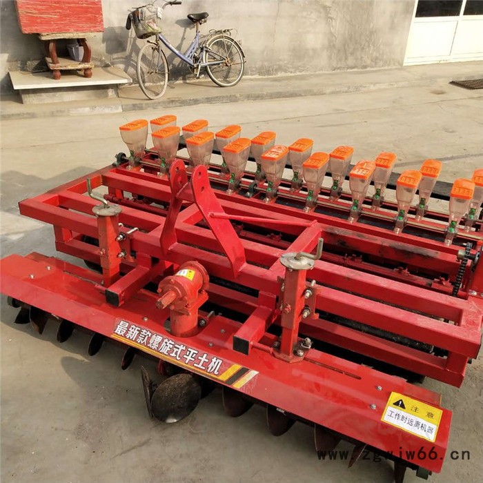 多行玉米免耕施肥播种机  滚筒式花生精播机 玉米谷子播种机