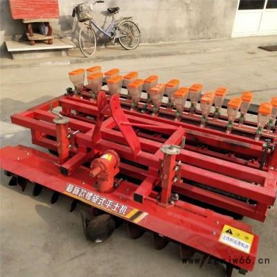 多行玉米免耕施肥播种机  滚筒式花生精播机 玉米谷子播种机