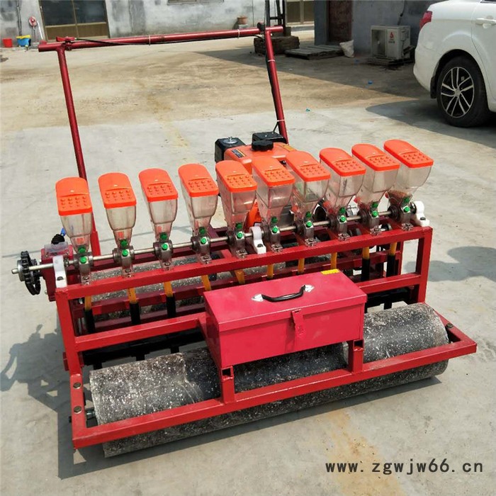 多行玉米免耕施肥播种机  滚筒式花生精播机 玉米谷子播种机图8