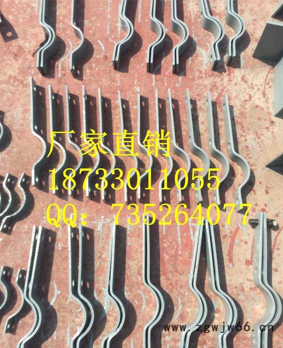 三孔短管夹 D2三孔短管夹 D2A三孔短管夹图2